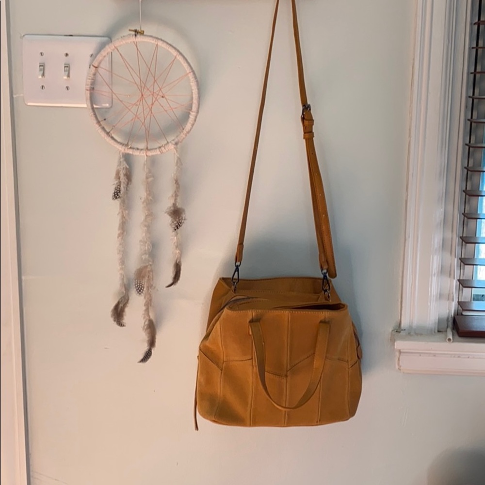 ModCloth Convertible Suede Crossbody Purse
